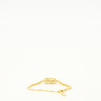 Bijoux Bracelet Fendi O'Clock doré avec cristaux Fendi Doré Femme