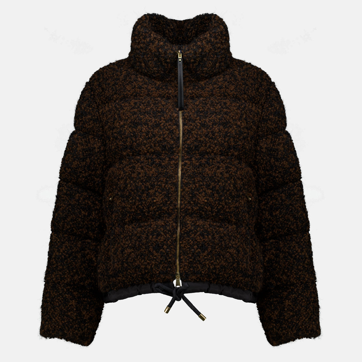 Manteaux Tweed Daunenjacke Trascendance Moncler Marron Femme