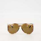 Lunettes Lunettes de soleil SL M137 Amelia Saint Laurent Marron Unisexe