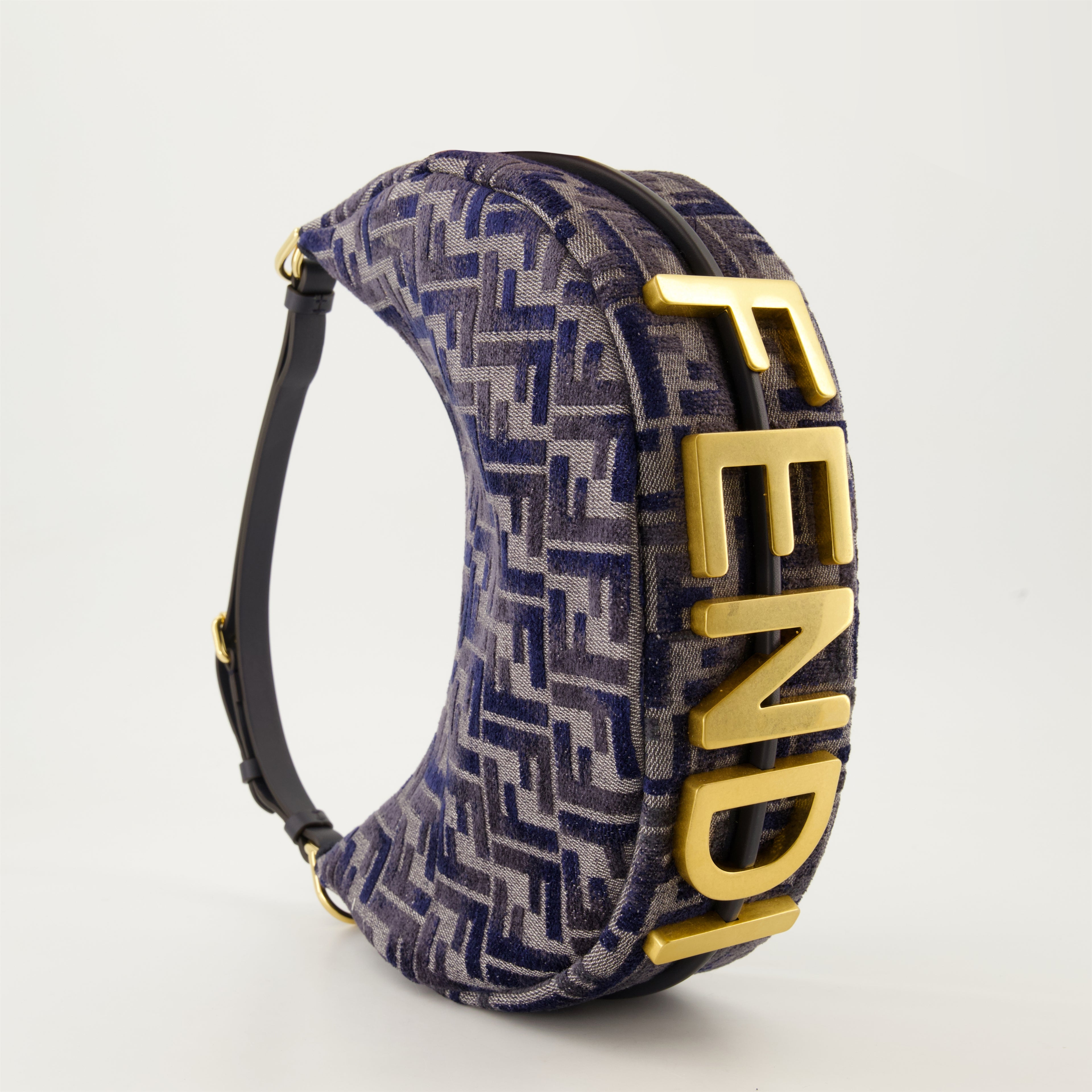 Borse a mano e a spalla Sac Fendigraphy Fendi Blu Femme