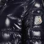 Manteaux Mittelgroße Courcelles Daunenjacke Moncler Bleu Femme