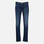 Imagem do Jean Sleenker L32 Azul Escuro da Diesel para Homem - Coleção Primavera-Verão 2026 - Vista Frontal