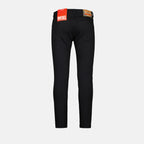 Hosen Slim Jean 2019 D-Strukt Diesel Schwarz Homme