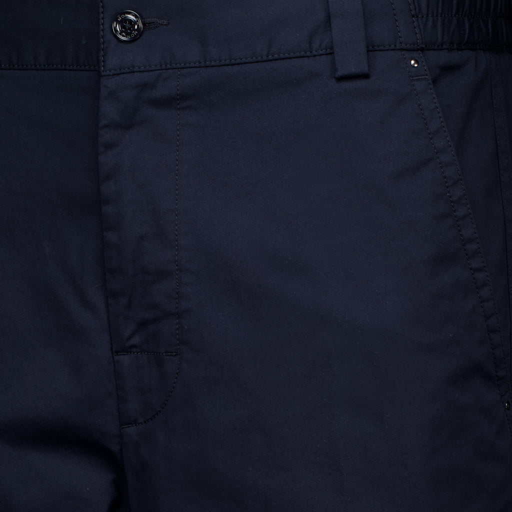 Pantalons Pantalones de algodón azul marino Moncler Bleu foncé Homme