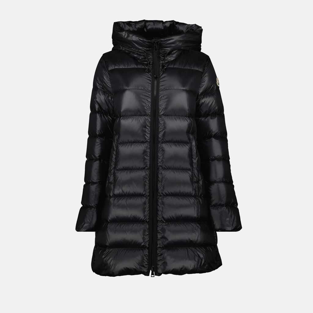 Imagen de la chaqueta de plumas de longitud media Suyenne de la marca Moncler para Mujer - Temporada Otoño-Invierno 2025 - Vista Frontal