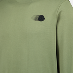 Sweatshirts Faded Logo Sweatshirt Moncler Grün Herren