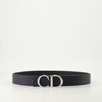 Gürtel Ceinture CD réversible Dior Schwarz Homme