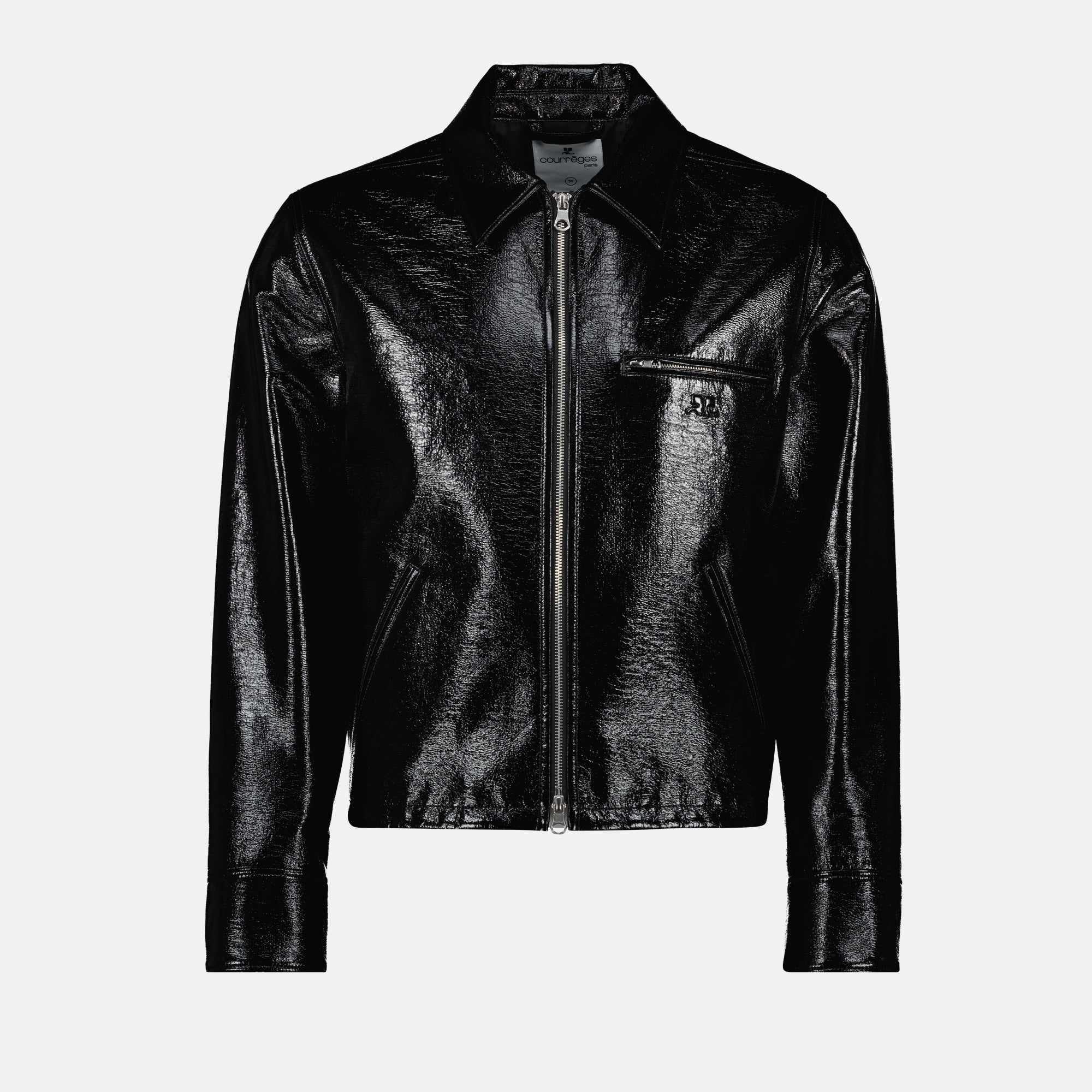 Jackets Vinyl Jacket Courrèges Black Homme