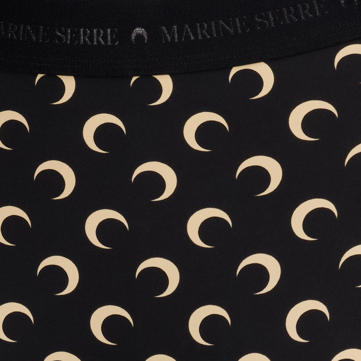 Pantalons Legging Impreso Luna Marine Serre Noir Femme