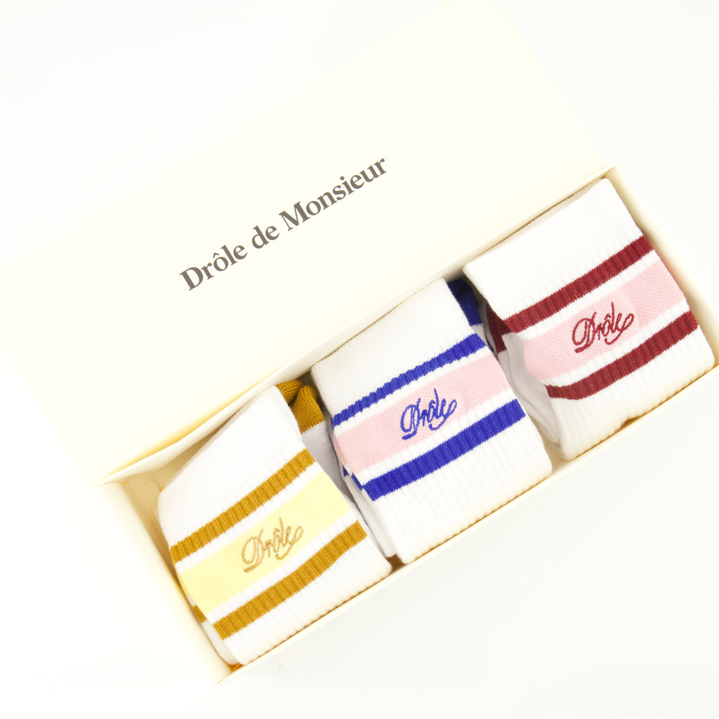 Sous-vêtements et homewear Lot de chaussettes Drôle Drole De Monsieur Multicolore Homme