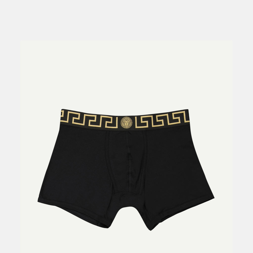 Roupa íntima e homewear Boxer Medusa long Versace Preto Homme