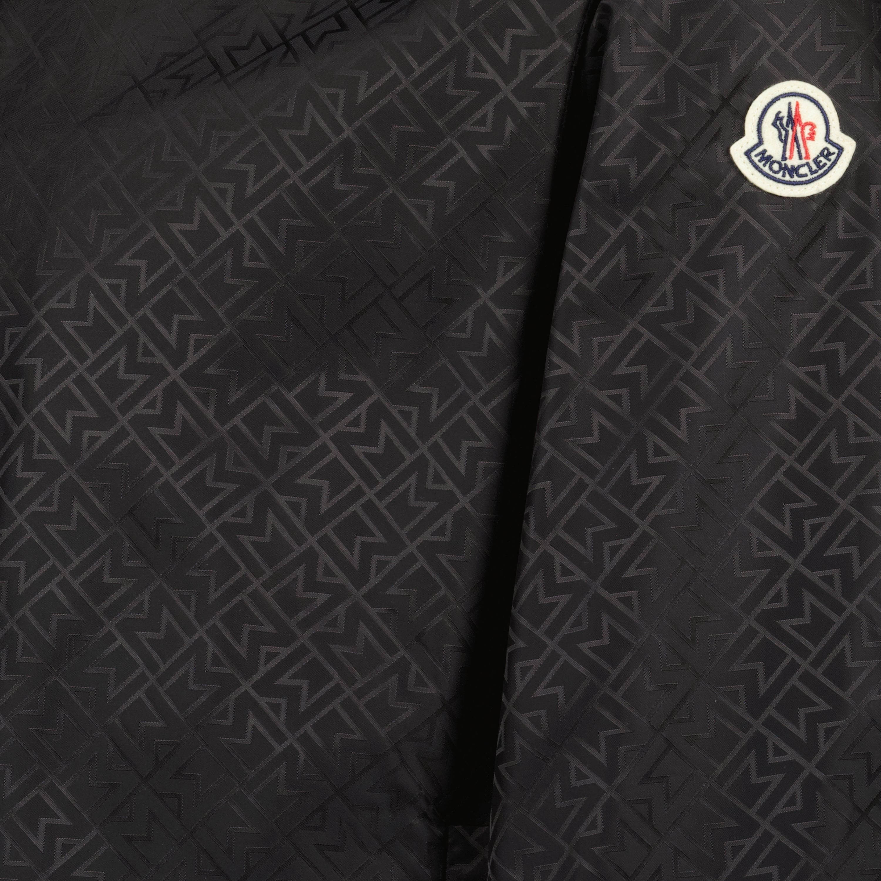 Jackets Vanoise Monogram Windbreaker Moncler Black Homme