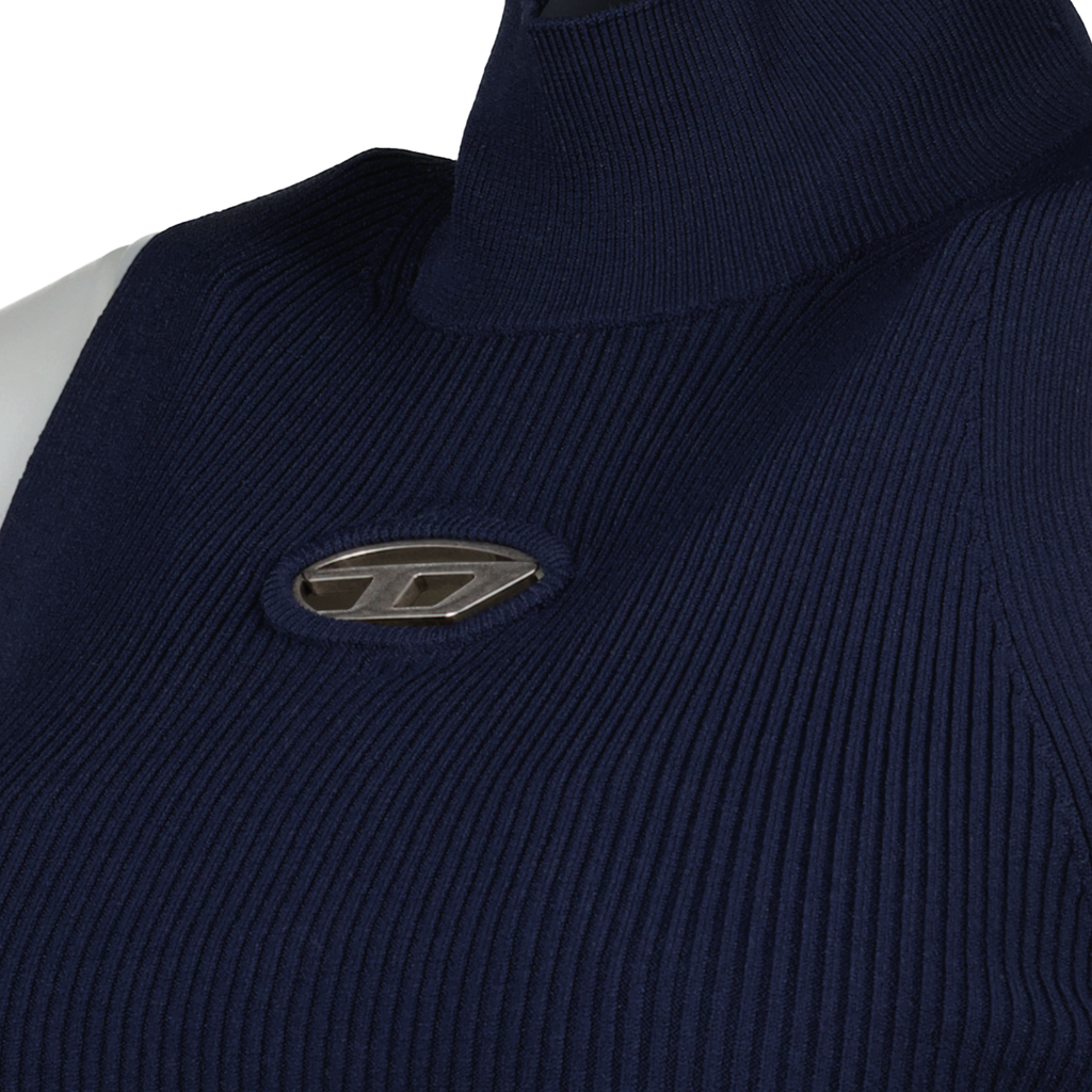 Tops Top M-Onervax à col montant Diesel Blau Femme