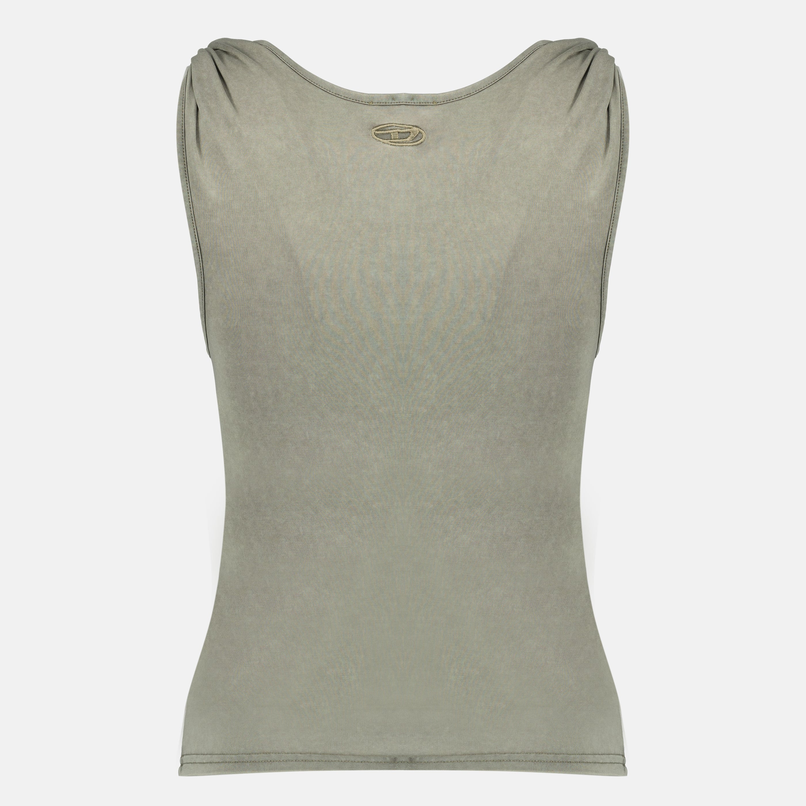 Image de l'article Débardeur T-Twy kaki de la marque Diesel pour Femme - Saison Printemps-Été 2026 - Vue de Dos