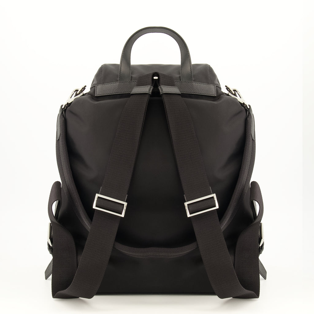 Sacs à dos Zaino Re-Nylon Nero Prada Noir Homme