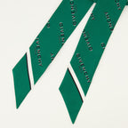 Écharpes, foulards et gants Bandeau en soie Shadow vert Givenchy Vert Femme