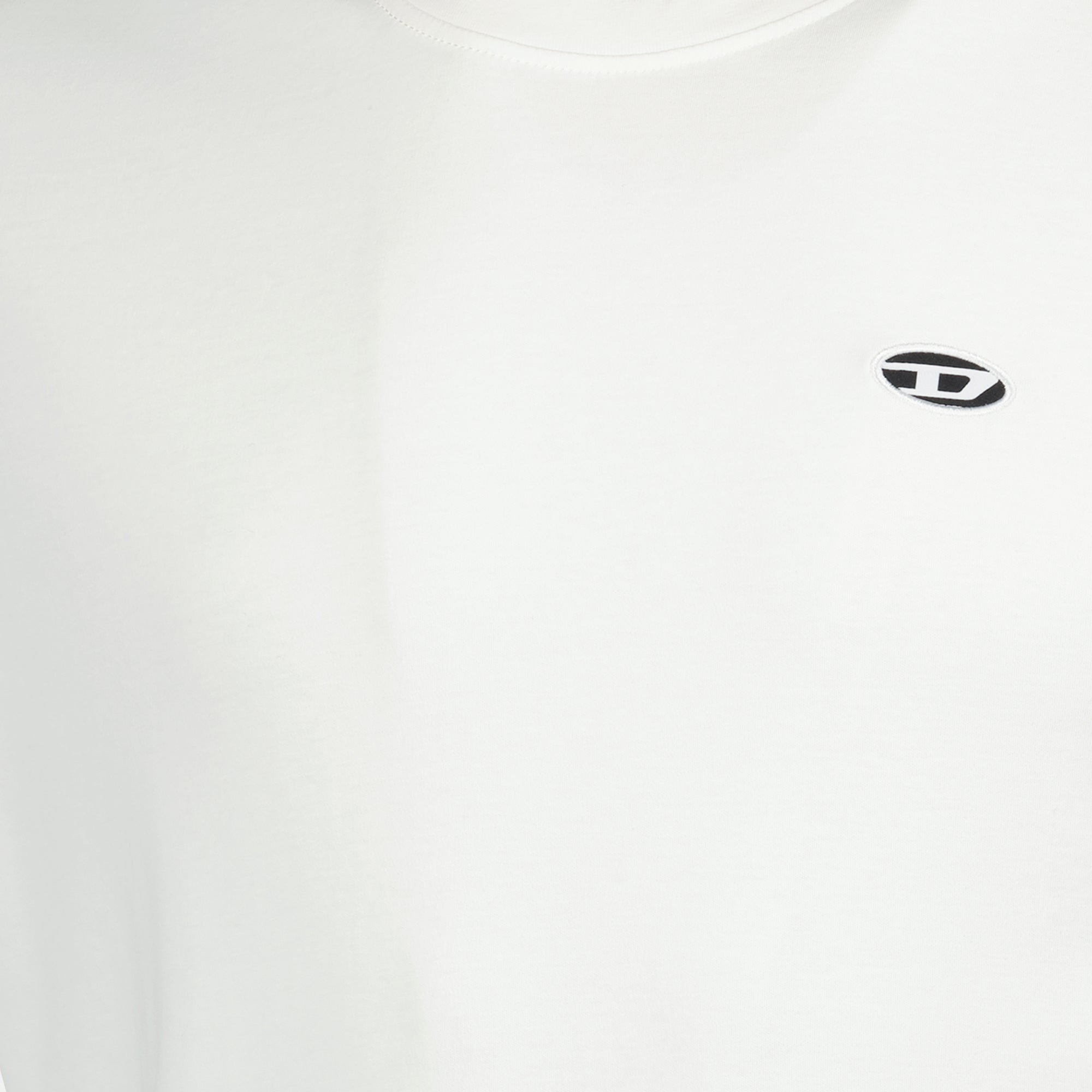 T-shirt T-shirt T-Adjust Diesel Bianco Homme