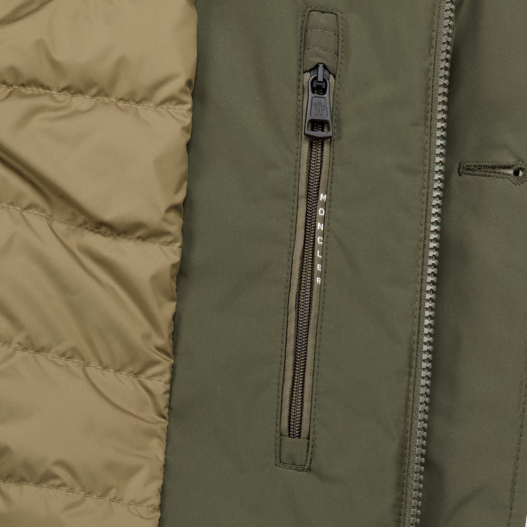 Manteaux Parka Acolchada Evrine en Caqui Moncler Kaki Homme