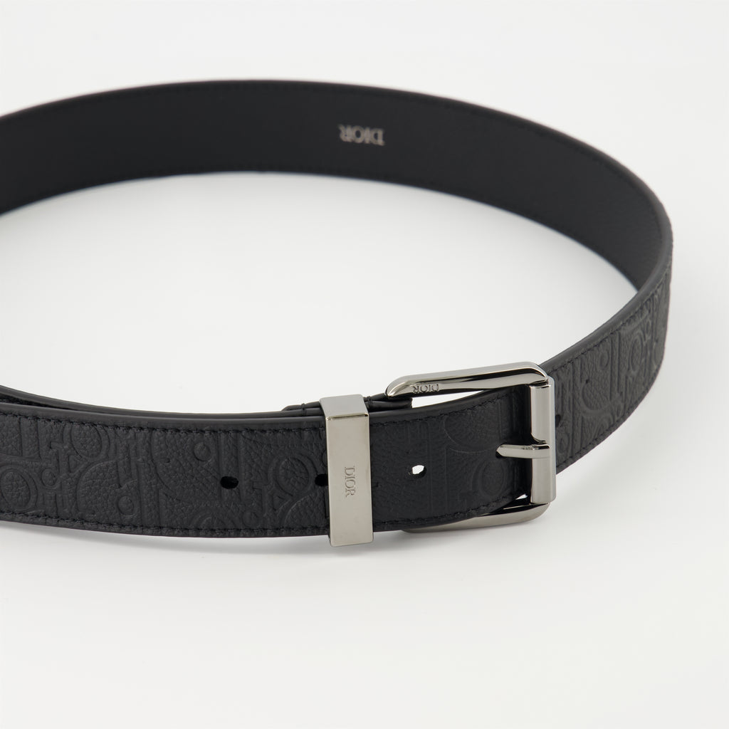 Ceintures Ceinture Dior Gravity Dior Noir Homme