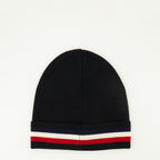 Imagen del gorro tricolor de la marca Moncler para Hombre - Temporada Otoño-Invierno 2025 - Vista Trasera