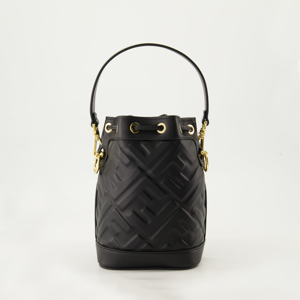 Sacs seau Sac seau Mon trésor mini Fendi Noir Femme