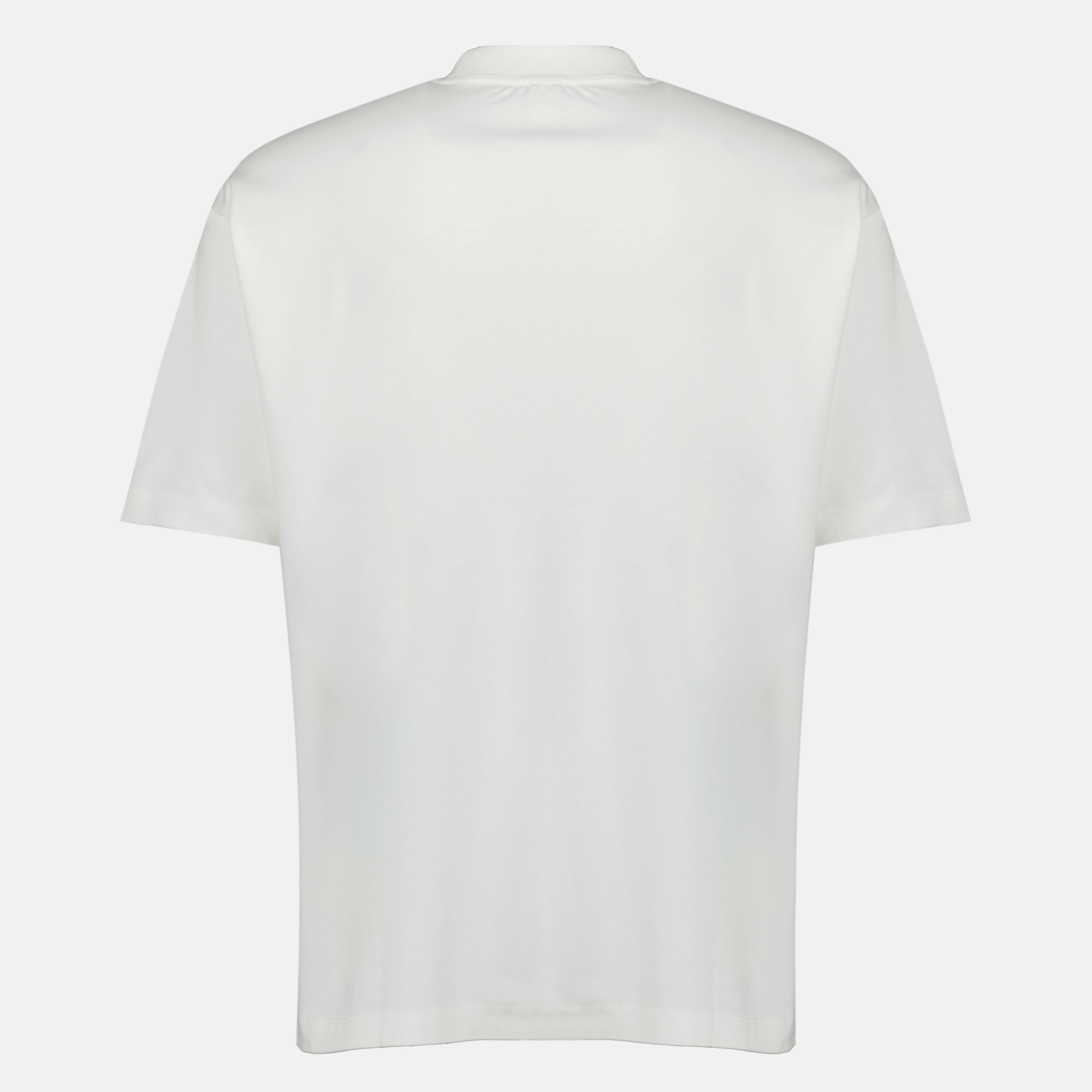 T-shirts White Fleuriste T-shirt Drole De Monsieur Blanc Homme