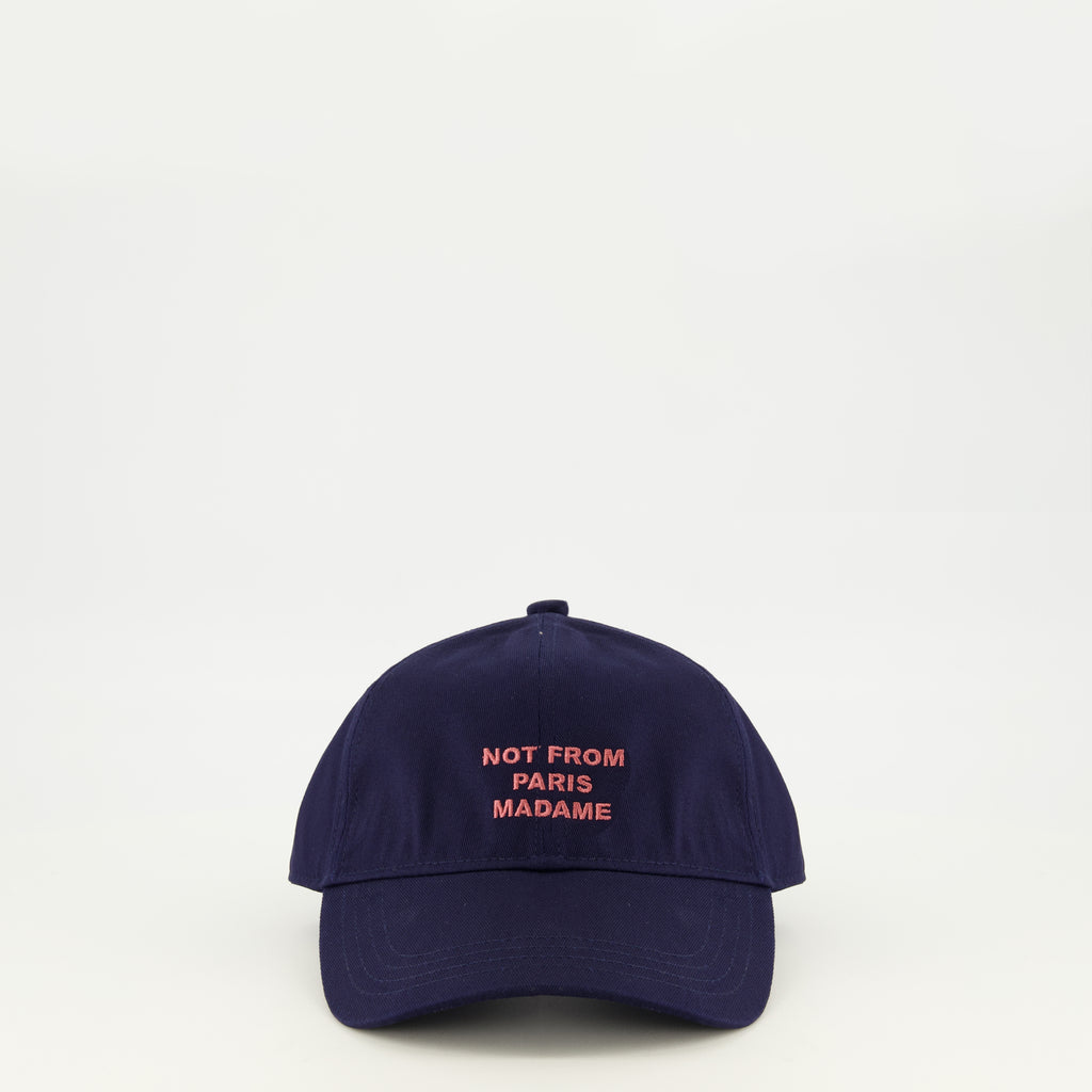 Chapeaux, casquettes et bonnets Cappellino Slogan Blu Drole De Monsieur Bleu foncé Homme