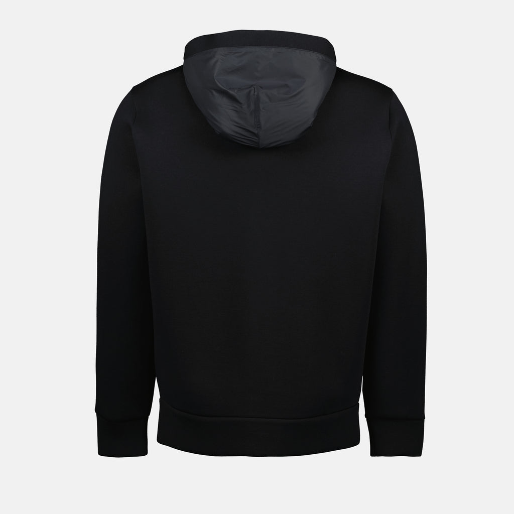 Sudaderas Sudadera de Neopreno con Cierre Moncler Negro Homme