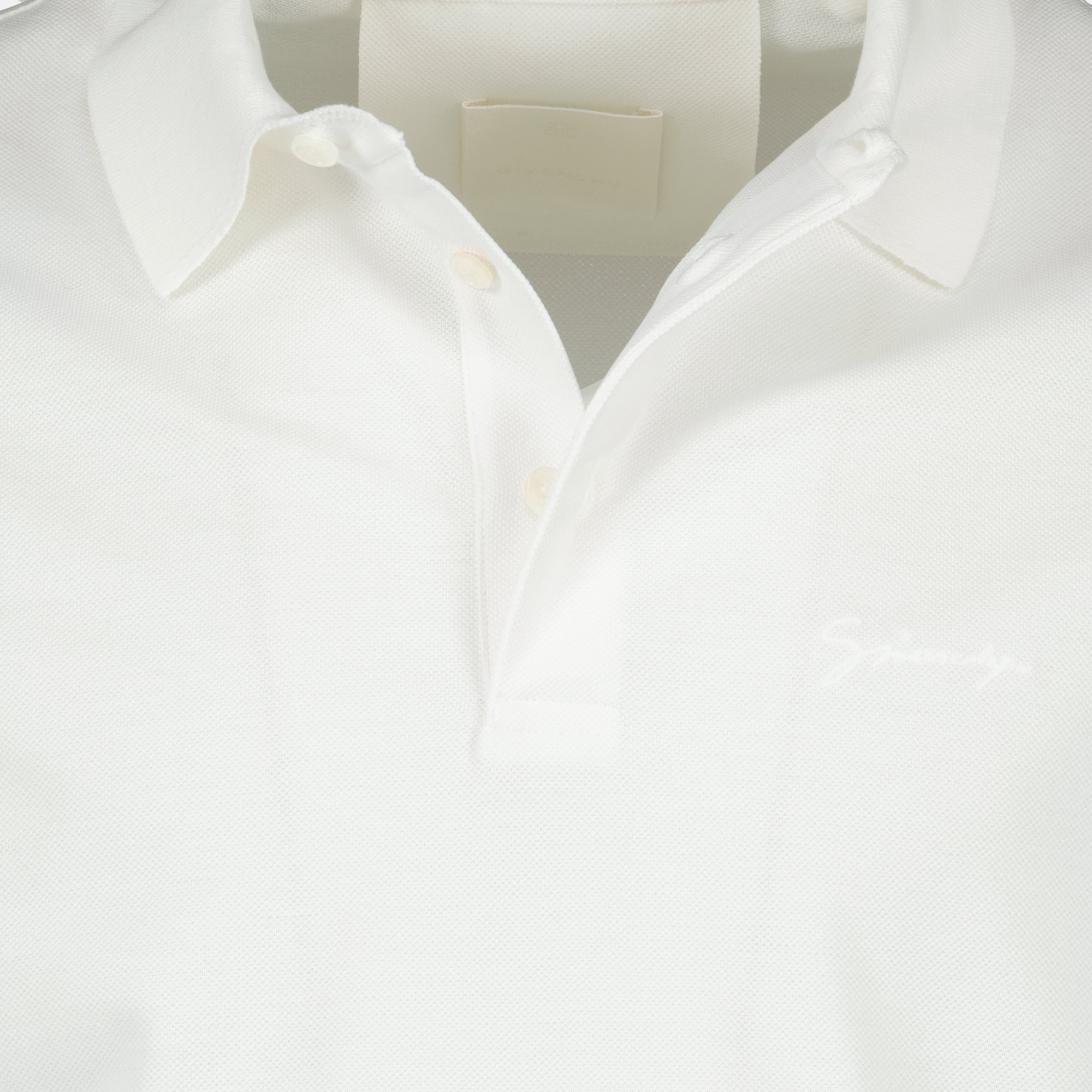 Polo shirts Embroidered Polo Givenchy White Homme