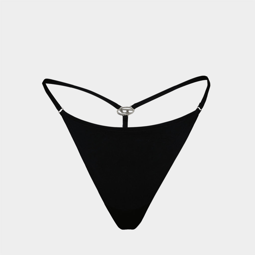 Ropa interior y homewear String D-DNM Diesel Negro Femme