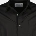 Camicie Camicia in Popeline e Nylon Sacai Nero Uomini