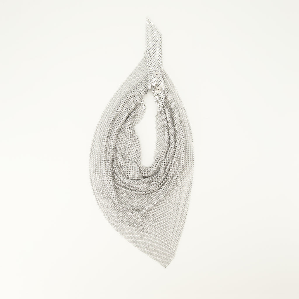 Bild des Rabanne Damen Pixel-Schals - Herbst-Winter-Saison 2025 - Rückansicht