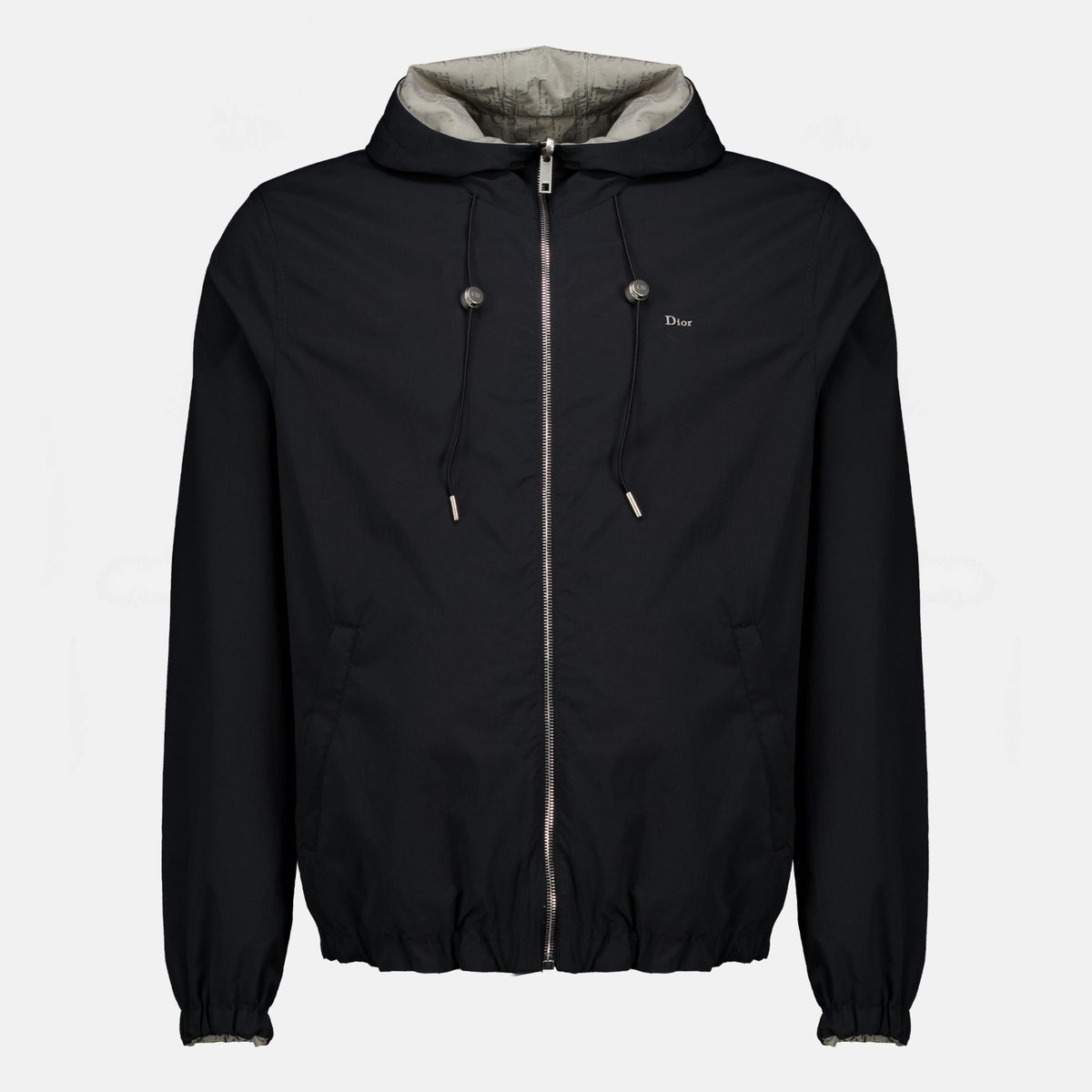 Vestes Umkehrbare Windjacke Dior Oblique Dior Noir Homme
