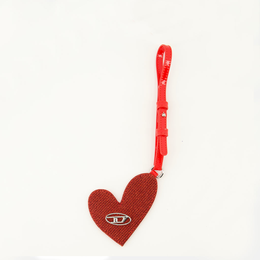 Lifestyle Porte-clés Play Mirror rouge à strass Diesel Rouge Femme