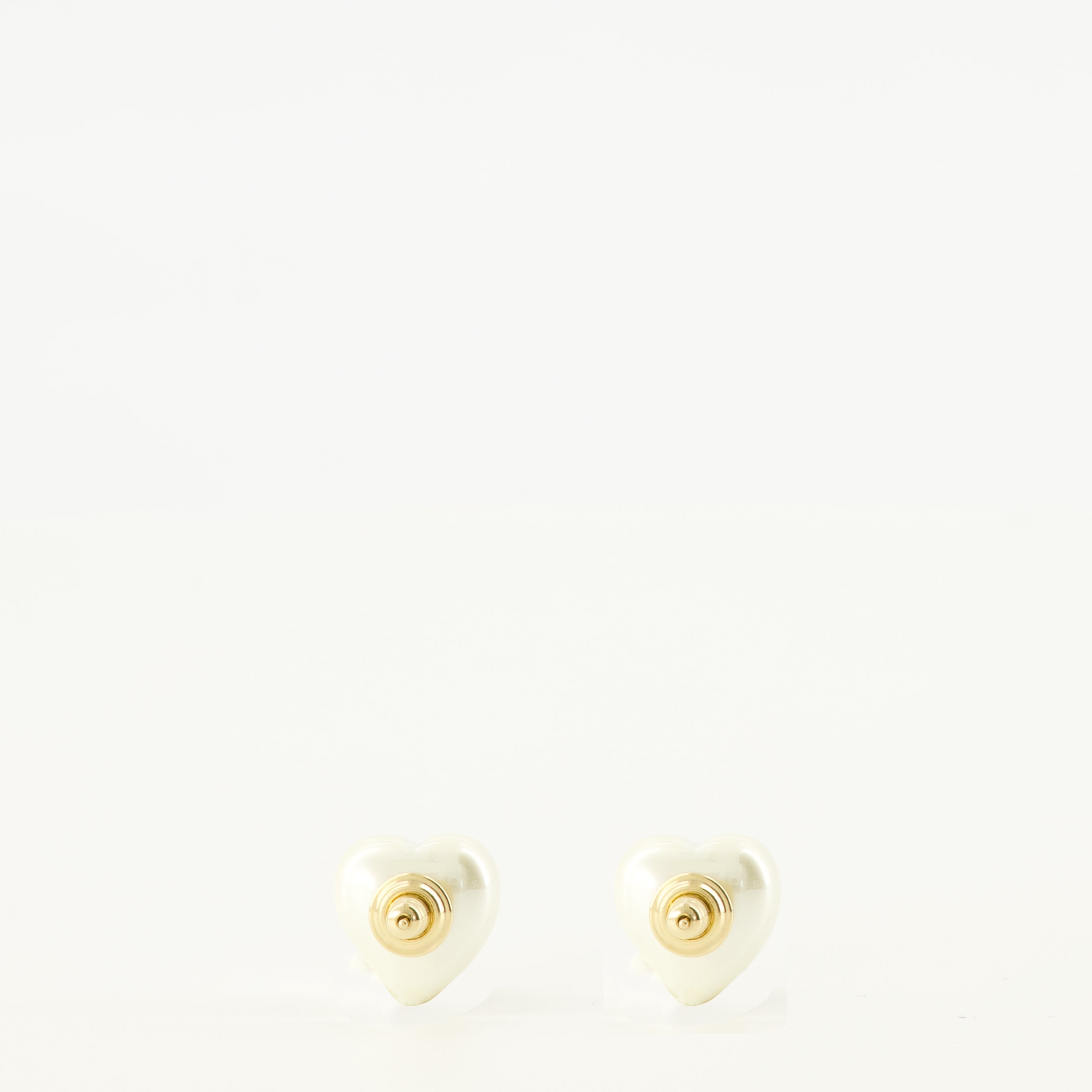 Bijoux Orecchini in Metallo Vlogo con Perle e Cristalli Swarovski® Valentino Garavani Doré Femme