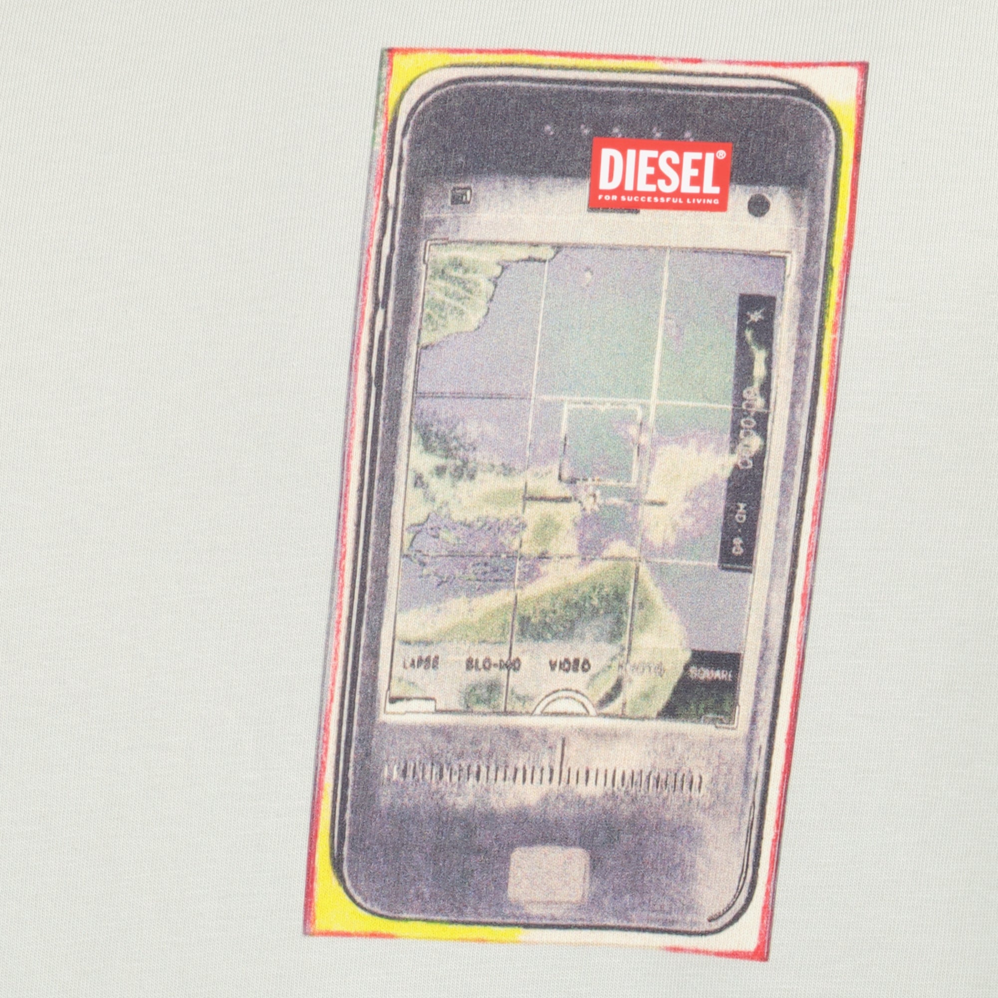 Image de l'article T-shirt T-Adjust gris de la marque Diesel pour Homme - Saison Printemps-Été 2026 - Vue détaillée_1