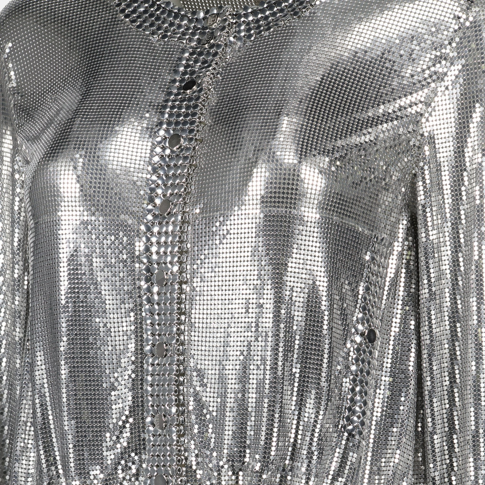 Vestes Bomber argenté Rabanne Argenté Femme