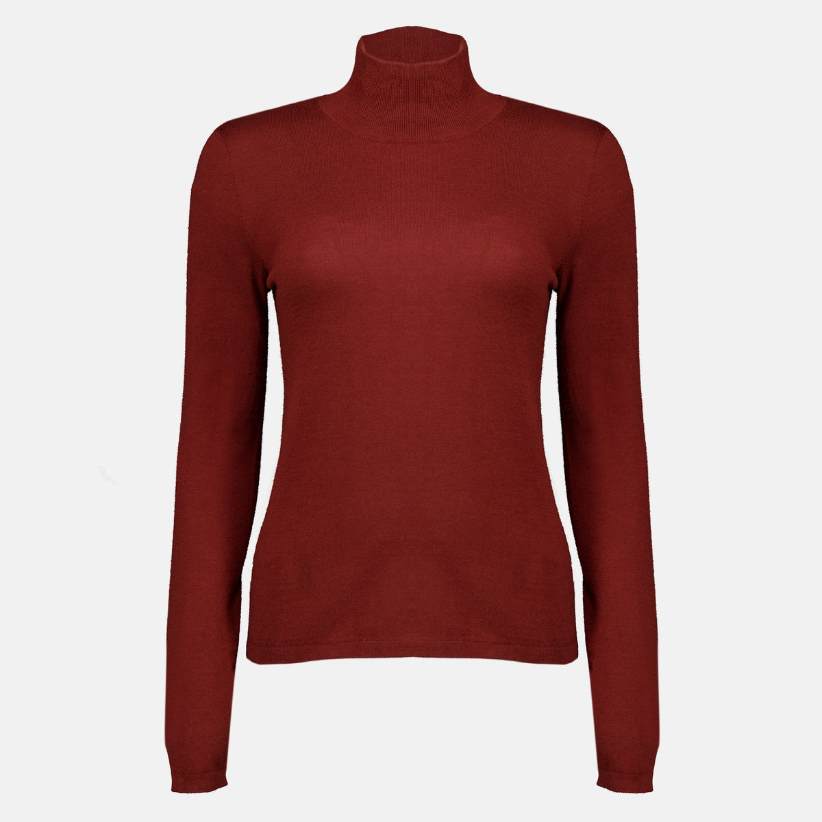 Maille Pull à col roulé rouge Max Mara Rouge Femme
