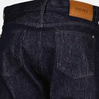 Pantalons Jean brut Versace Bleu foncé Homme