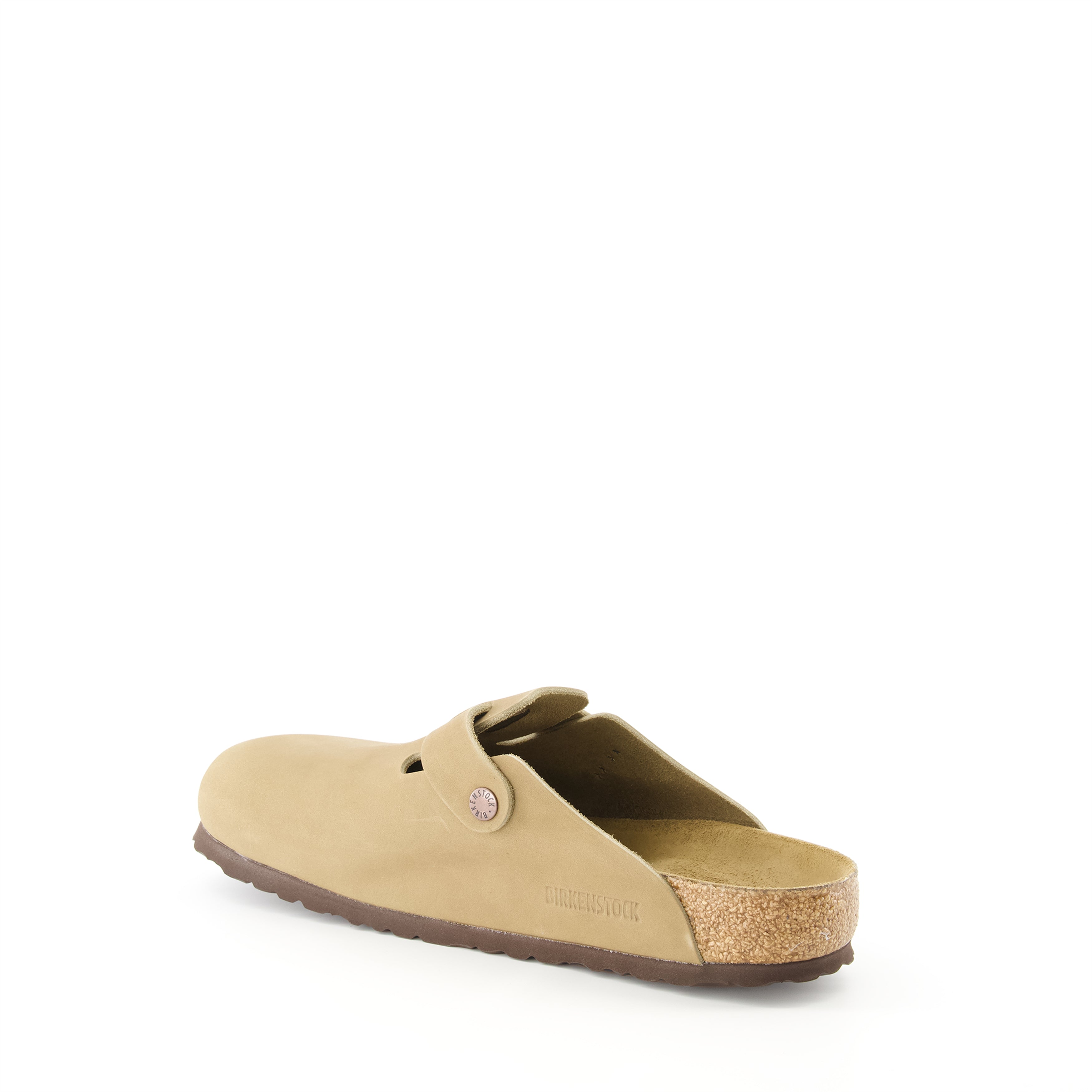 Chaussures ouvertes Mules Boston Birkenstock Beige Homme
