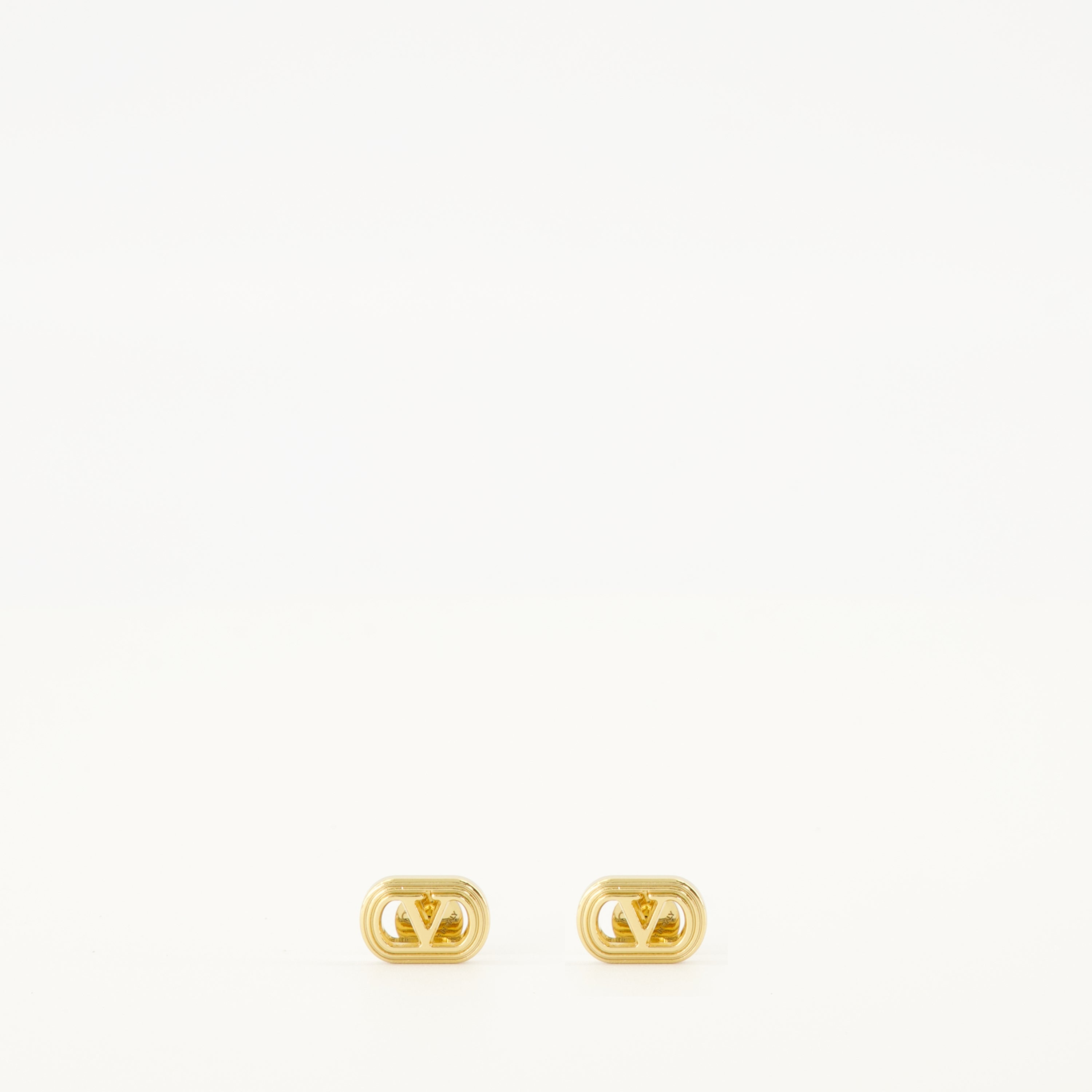 Imagem dos brincos VLogo da marca Valentino Garavani para Mulher - Temporada Outono-Inverno 2025 - Vista Frontal