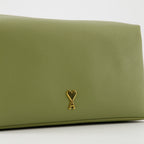 Pochettes Pochette Paris Ami PARIS Vert Unisexe