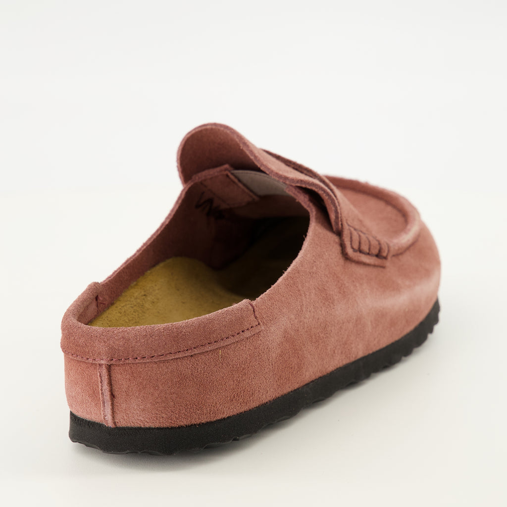Chaussures ouvertes 네이플스 랩핑 핑크 뮬 Birkenstock Rose Unisexe