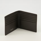 Image de l'article Portefeuilles Tiny Cassandre noir argenté de la marque Saint Laurent pour Homme - Saison Printemps-Été 2026 - Vue détaillée_2