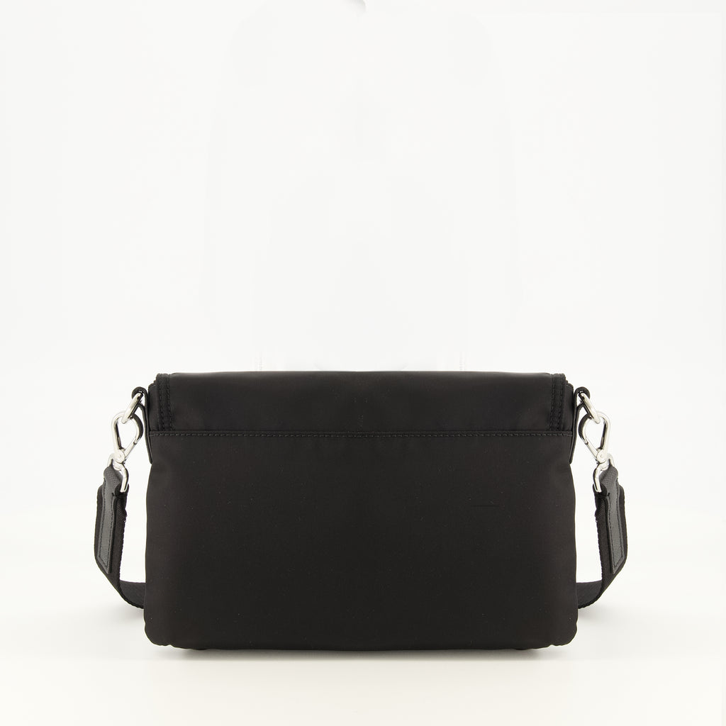 Sacs bandoulière Piccola pochette nera in Re-Nylon Prada Noir Homme