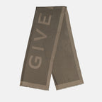Scarves and gloves Foulard 4G Givenchy Brown Unisex