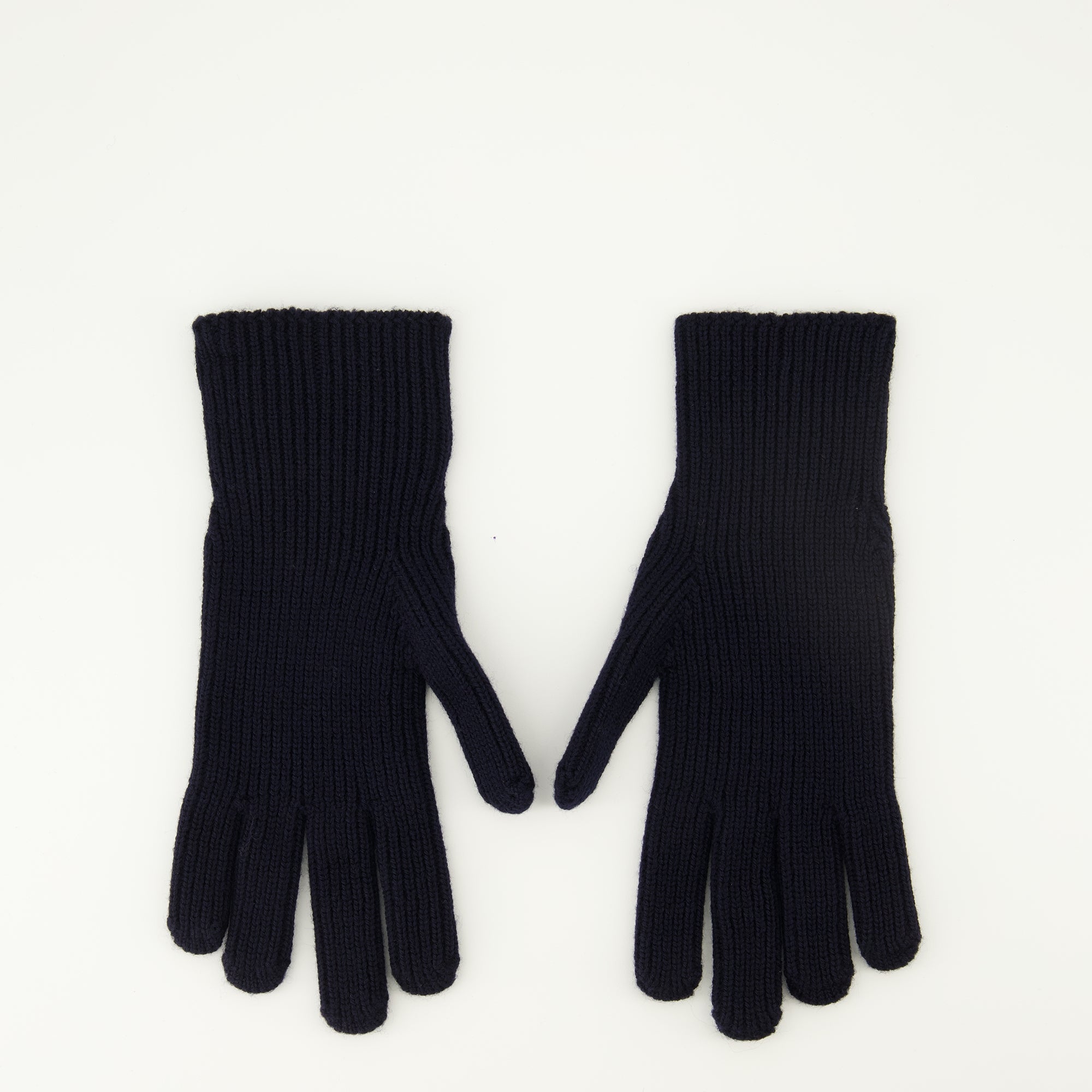 Image de l'article Gants en laine de la marque Moncler pour Homme - Saison Automne-Hiver 2025 - Vue de Dos