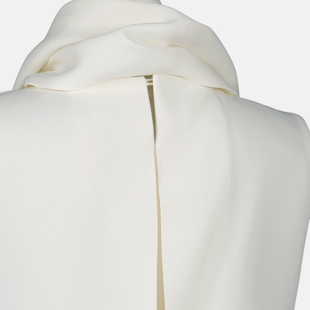 Imagem do Top Loe branco da marca Khaite para Mulheres - Temporada Primavera-Verão 2026 - Vista Detalhada_2