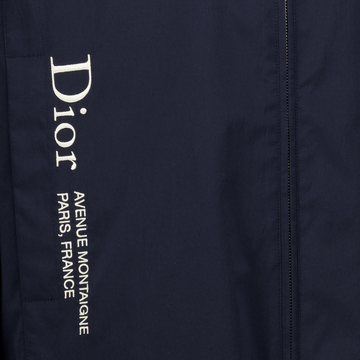 Vestes Montaigne Navy Windbreaker Dior Bleu foncé Homme