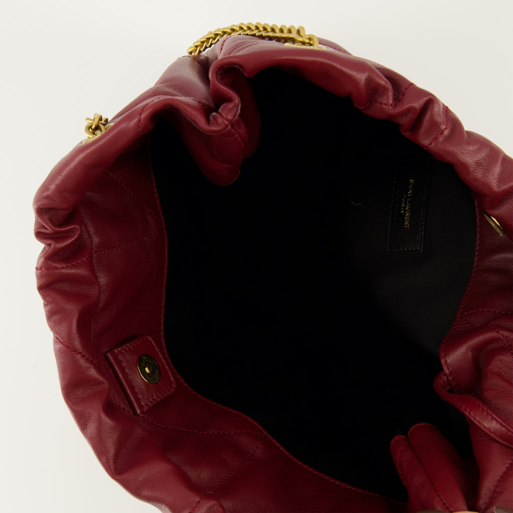 Imagen del artículo bolso Jaimie Pochon burdeos de la marca Saint Laurent para mujer - Temporada Otoño-Invierno 2025 - Vista Detallada_3